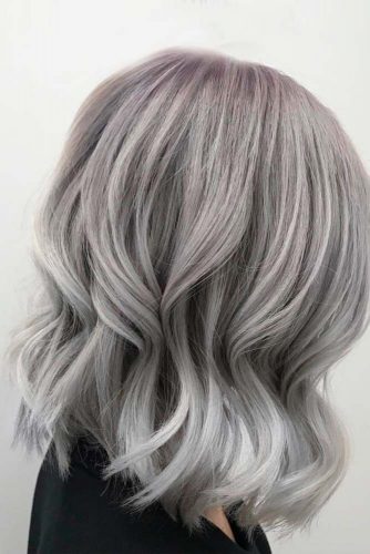 short grey hair