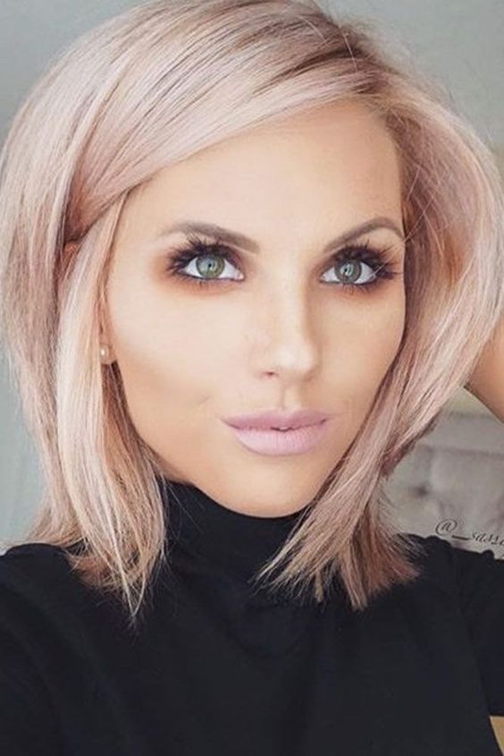 bob cut hair color ideas