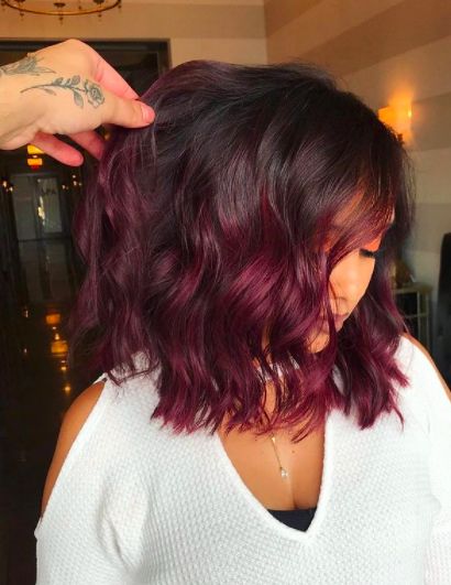 bob cut hair color ideas