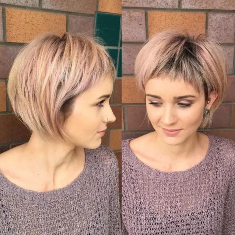 short shag haircut