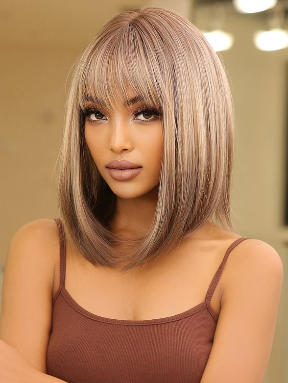 lob haircuts and colors