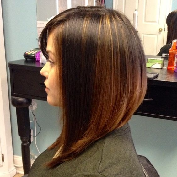 lob haircuts and colors