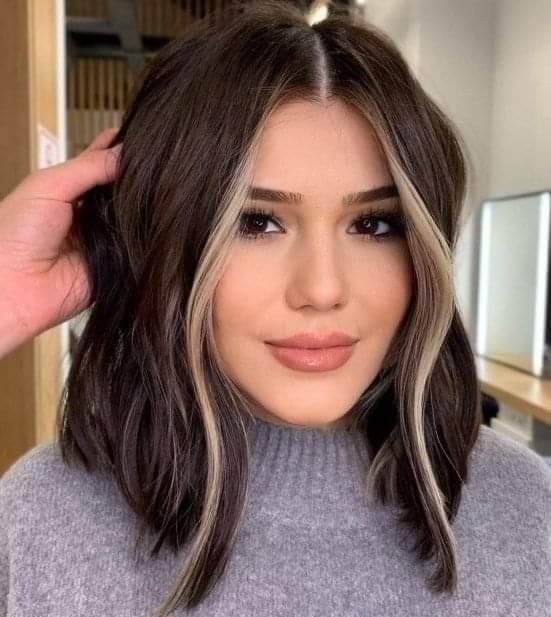 lob haircuts and colors