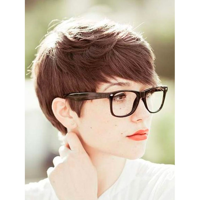 short haircuts glasses