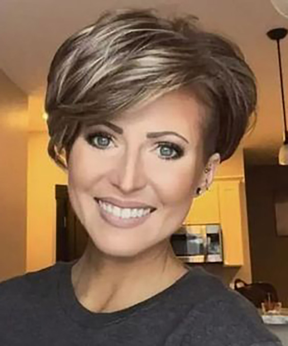 short haircuts to look younger