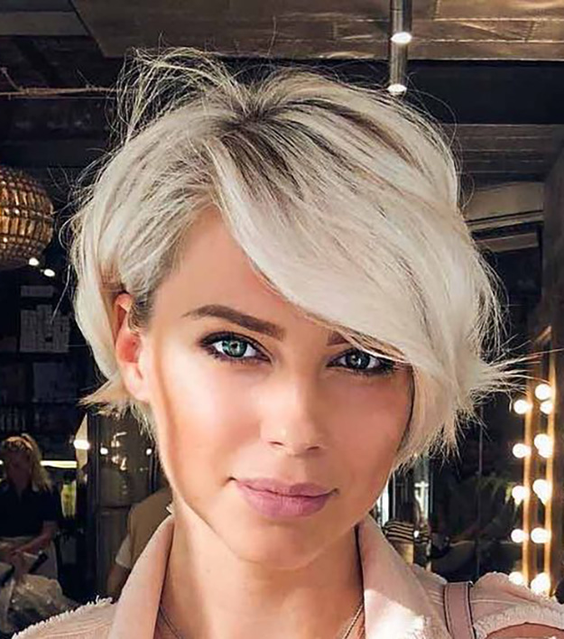 short haircuts to look younger