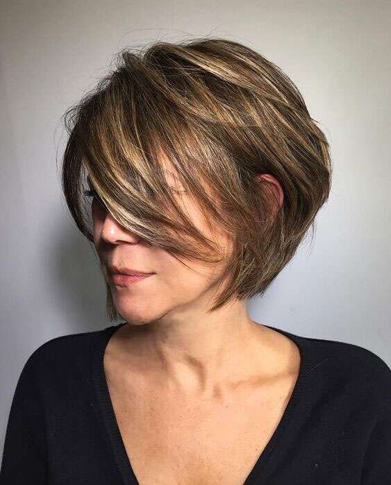 short haircuts to look younger