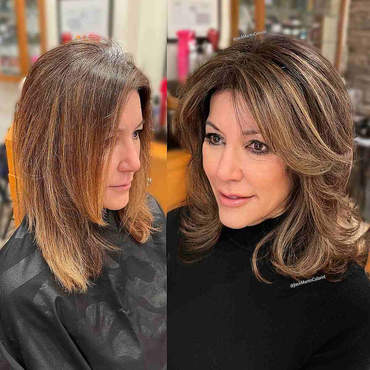 youthful medium-length hairstyles