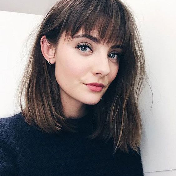medium length hairstyle