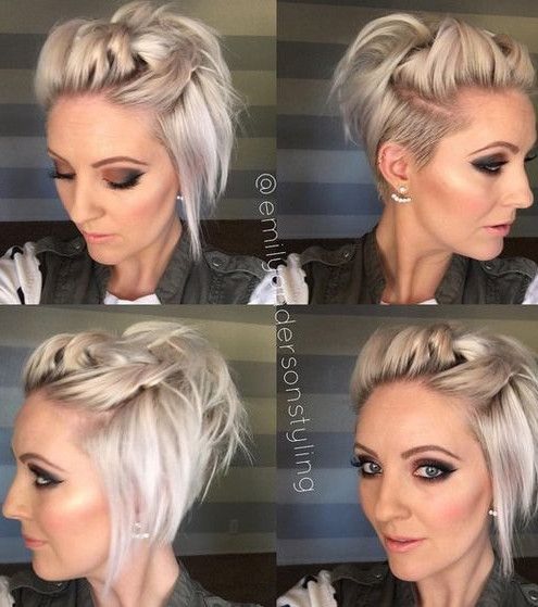 easy braid ideas for short hair