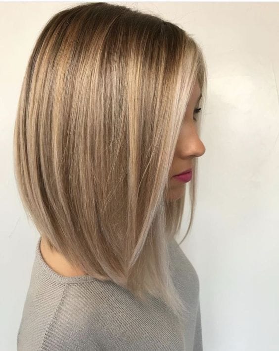lob haircut style