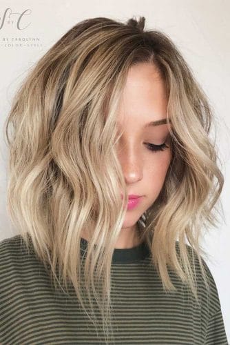 lob haircut style