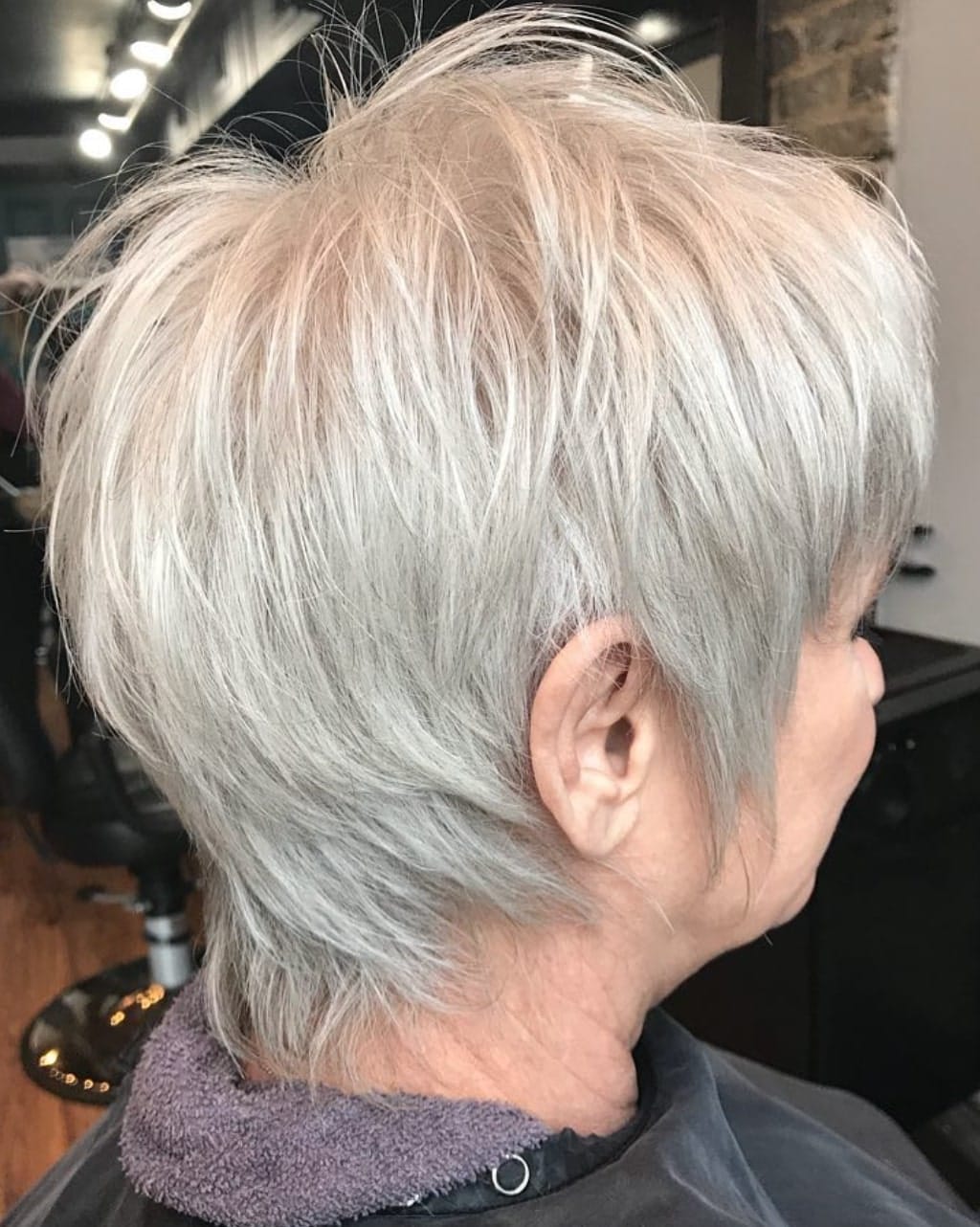 short haircuts for older women