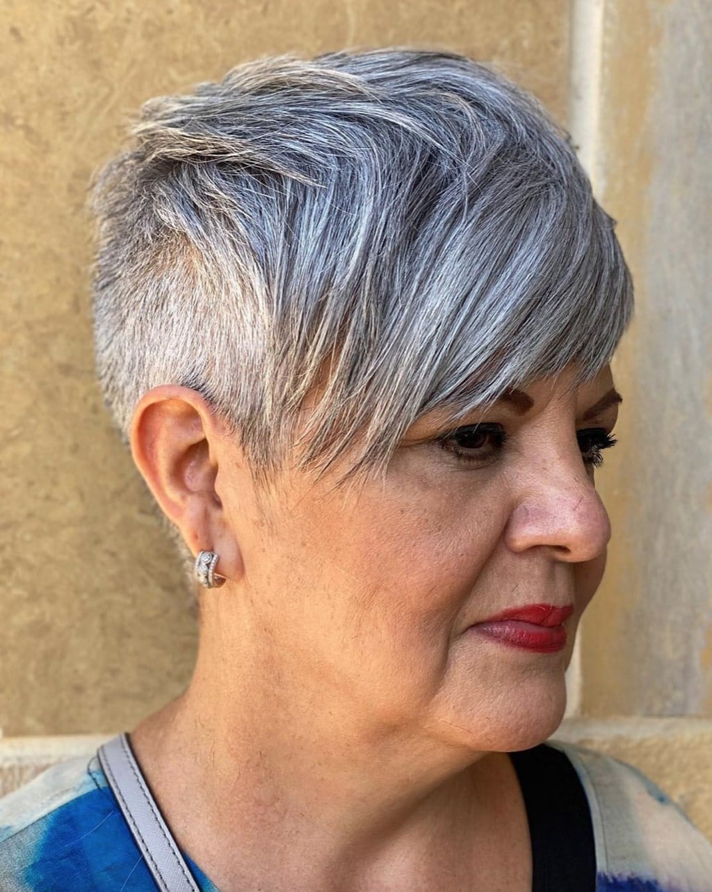 short haircuts for older women