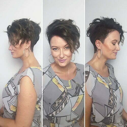 short haircuts for older women