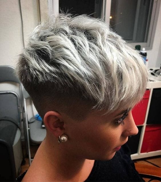 undercut, pixiecut, short haircut, women hairstyles,