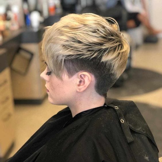 undercut, pixiecut, short haircut, women hairstyles,
