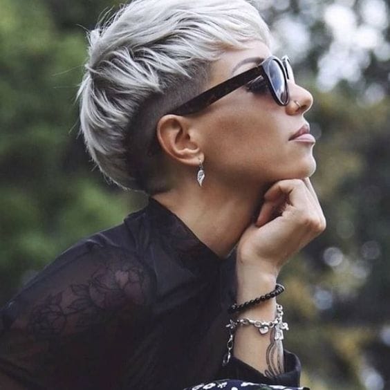 undercut, pixiecut, short haircut, women hairstyles,