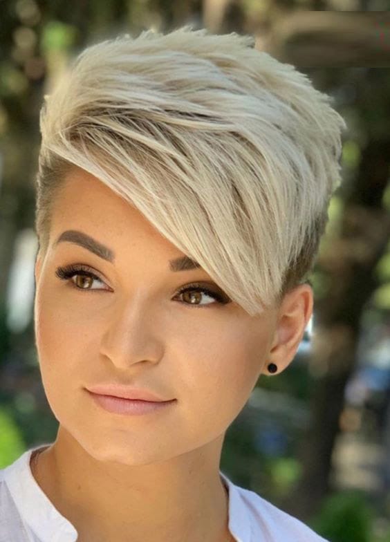 undercut, pixiecut, short haircut, women hairstyles,
