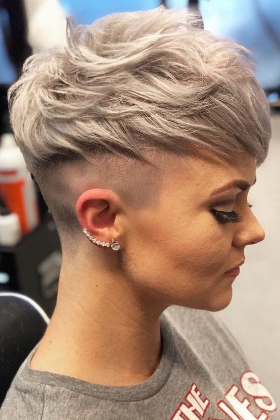 undercut, pixiecut, short haircut, women hairstyles,