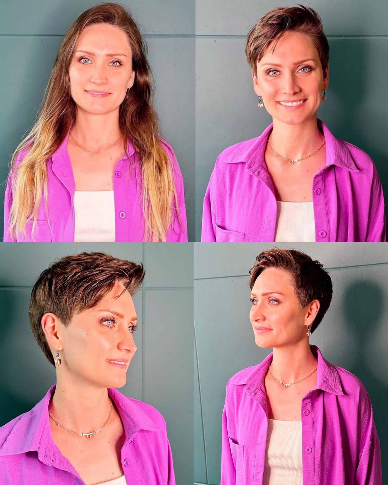 Hair Transformations, Hair makeovers, Long hair to short hair, pinterest, hair transformations before and after